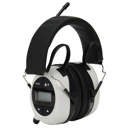 Safety Works Professional SAFETY WORKS Ear Muffs, 23 dB NRR, AM, FM Radio Band, Black SWX00260-01